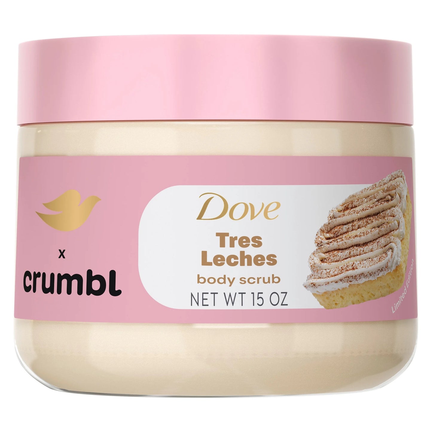 Dove Tres Leches Body Scrub 15 oz