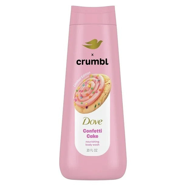 Dove x Crumbl Confetti Cake Body Wash 20 fl oz