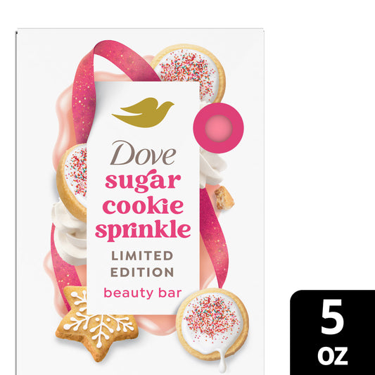 Dove Sugar Cookie Sprinkle Beauty Bar - Single bar of soap