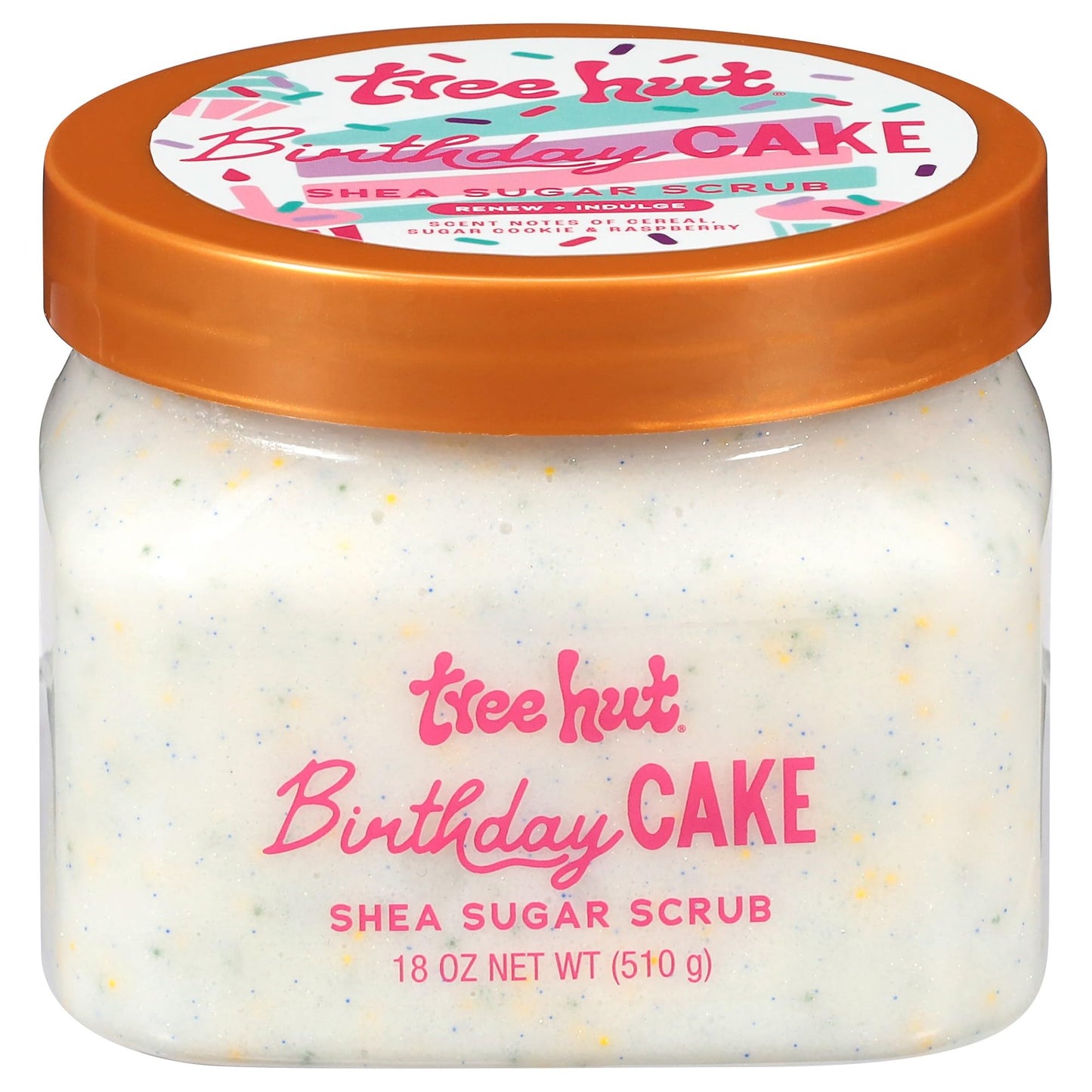 Tree Hut Birthday Cake Exfoliating Scrub 18 fl oz