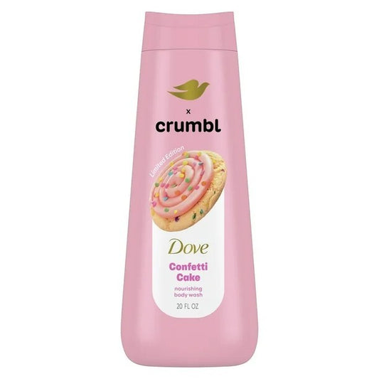 Dove x Crumbl Confetti Cake Body Wash 20 fl oz